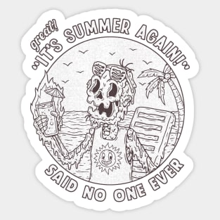 SUMMER AGAIN - LINES Sticker